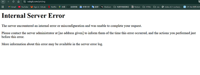 Subgit申請Starter Key Failed 2026-06-15 160059